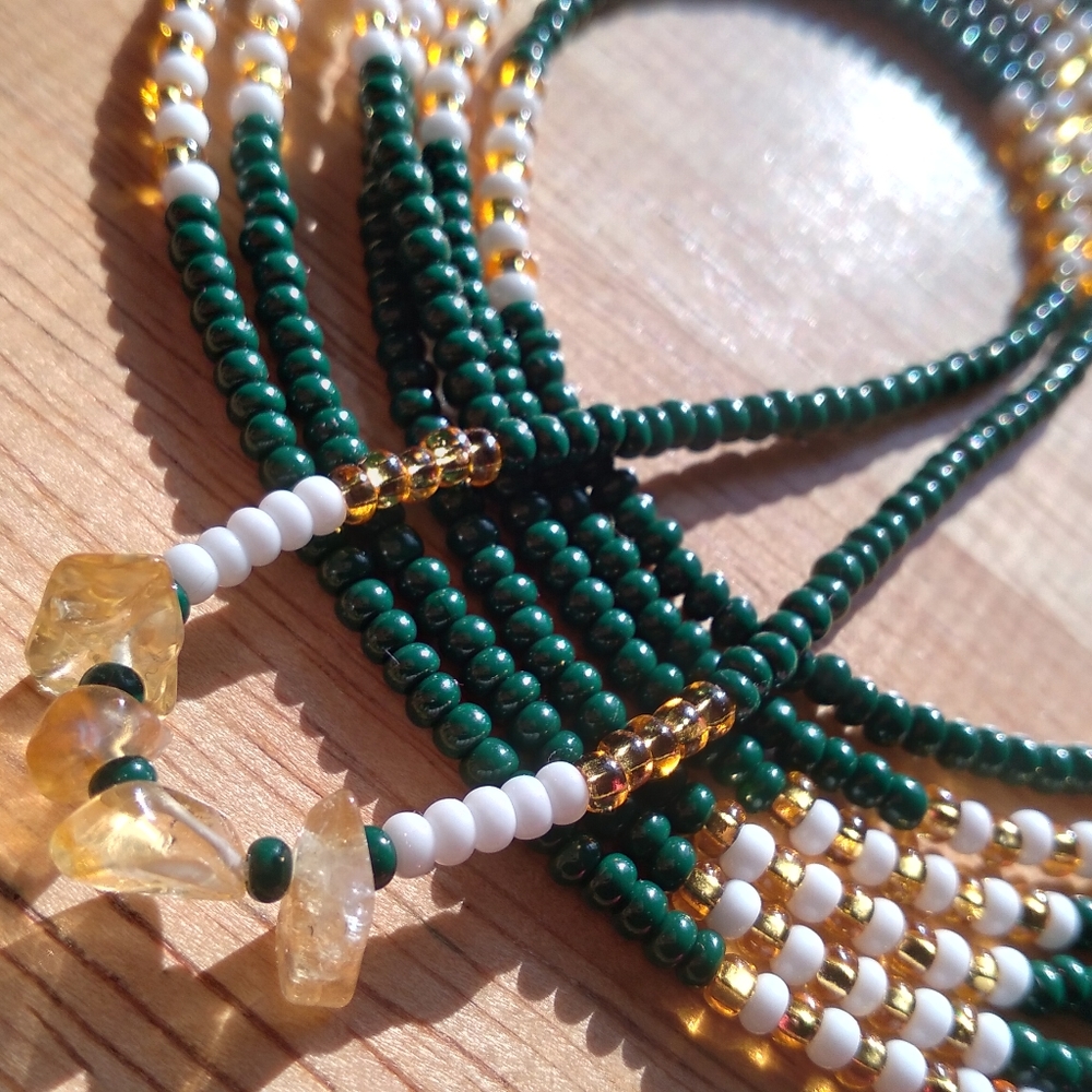 Hand crafted authentic waistbeads